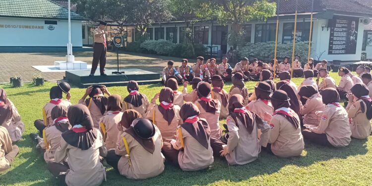 Dandim 0610/Sumedang Gelar Pembinaan Tahap Pendidikan dan Latihan Dasar