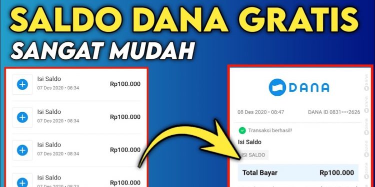 Cara Mendapat Saldo Dana Gratis Tanpa Aplikasi, Hingga Rp500 Ribu per Hari