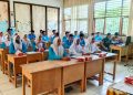 Pelajar SMA 1 Pebayuran Dapatkan Penyuluhan Bertema Sosialisasi Masuk TNI-POLRI