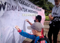 Gaungkan Anies Capres, Jarnas Beraksi di Bogor Bentangkan Spanduk Dukungan hingga Sejuta Tanda Tangan