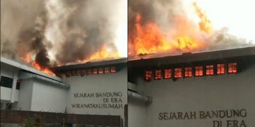 Satu Orang Diamankan Polisi dalam Kebakaran Gedung Bapelitban Kota Bandung, Tabung Gas Ikut Dibawa