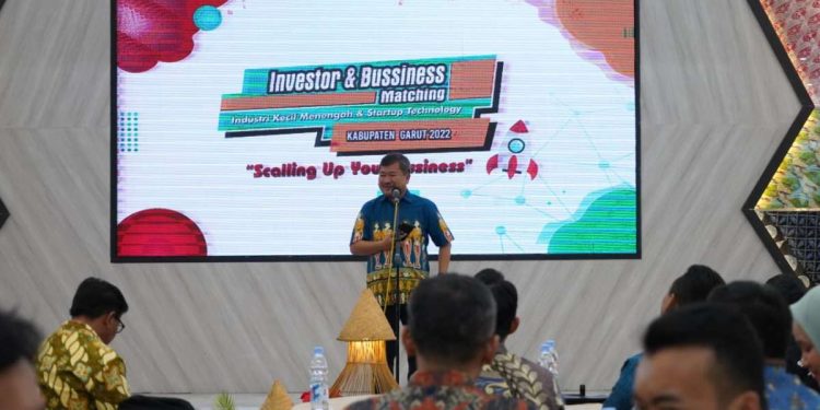 Bupati Garut Buka Acara Investor & Business Matching Bagi Pelaku Usaha di Kabupaten Garut