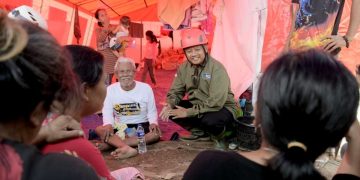 PENANGANAN GEMPA CIANJUR Uu Ruzhanul Pastikan Kebutuhan Pengungsi Terpenuhi