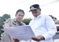 Wagub Uu Ruzhanul Tinjau Jalan Cikembar