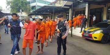 22 Pencuri Motor hingga Begal di Cimahi Bandung Barat Diringkus 4 Pelaku Dihadiahi Timah Panas