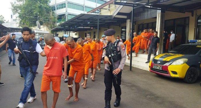 22 Pencuri Motor hingga Begal di Cimahi Bandung Barat Diringkus 4 Pelaku Dihadiahi Timah Panas