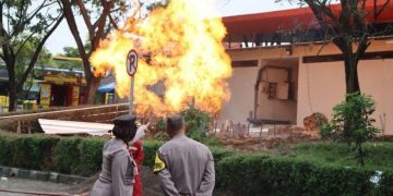 Sebelum Terjadi Semburan Api di Rest Area KM 86 B Tol Cipali Sumur Berbau Belerang