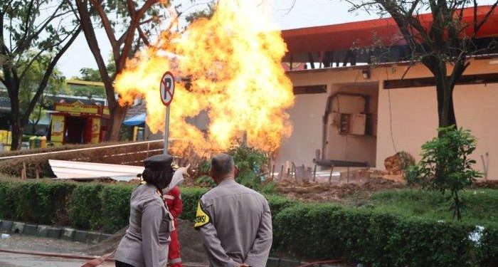 Sebelum Terjadi Semburan Api di Rest Area KM 86 B Tol Cipali Sumur Berbau Belerang