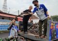 1.956 knalpot diarak keliling Bandung sebagai sosialisasi