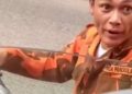 Lelaki Berseragam Pemuda Pancasila Palak Sopir Truk di di Kawasan Lanud Atang Sendjaja