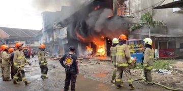Yuyun Tewas Terjebak Saat Kebakaran Lahap Ruko Pasar Caringin