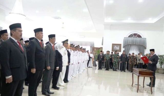 Bupati Sumedang Lantik 258 Pejabat