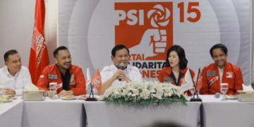 Prabowo Subianto Ungkapkan Pengalaman Emosionalnya dengan PSI Ada Kesamaan Antara Gerindra dan PSI
