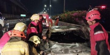 Polisi Lihat Ada Kejanggalan di Kasus Sedan Terbakar di Tol Padaleunyi Tak Mau Pindah ke Jalur Kiri