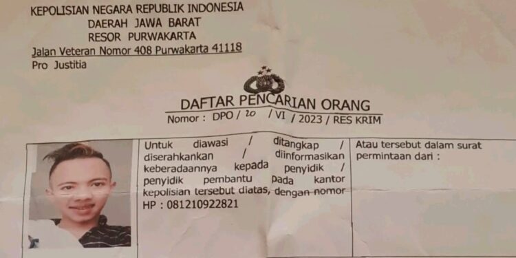 Daftar Pencarian Orang (DPO), Polisi Terus Memburu Pelaku Pembunuhan Pedagang Pasar Cikopo