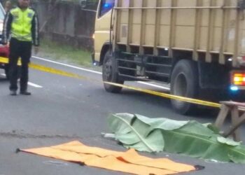 Innalillahi! Jasad Pria Ditemukan Tergeletak di Tengah Jalan Ganeas Sumedang