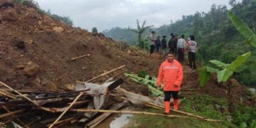 2 Warga Bandung Barat Tertimbun Longsor saat Membereskan Sayuran, Satu Orang Meninggal Dunia