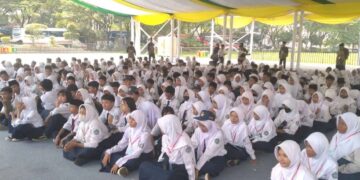 900 pelajar Kabupaten Bekasi saksikan langsung di arena MTQ Jawa Barat