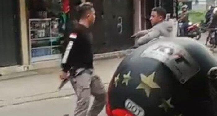Aksi Tenteng Senjata Api Terjadi di Jalanan di Rancamanyar Bandung, Polisi Bilang Sudah Ditangkap