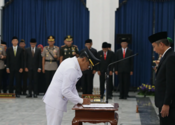 Hery Antasari Resmi Dilantik Jadi Pj Wali Kota Bogor Bey Ingatkan ini