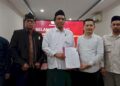 Pasangan Hendrik-Lucky Serahkan 77 Ribu Dukungan KPU Sumedang
