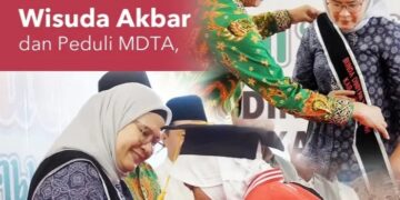 Gelar Wisuda Akbar dan Peduli MDTA, Bupati Nina Agustina dijuluki “Bunda DTA Kabupaten Indramayu”