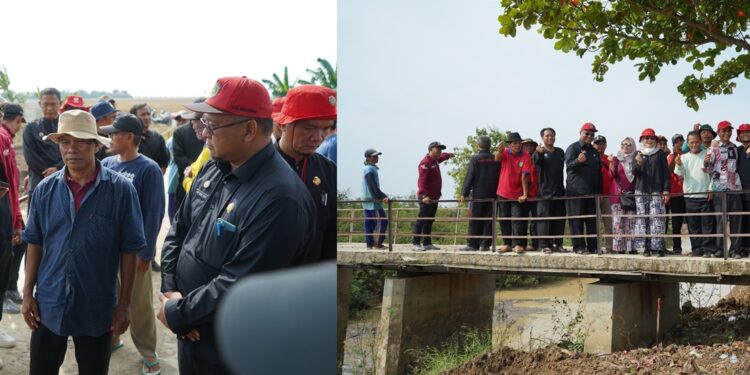 Hindari Gagal Tanam, Bupati Nina Agustina Pastikan Air Masuk Ke Sawah Petani