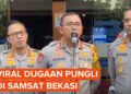 Polisi Pungli di Samsat Bekasi Diamankan Propam Polda Metro Jaya