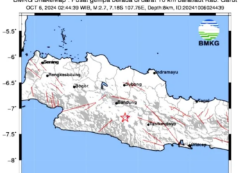 Gempa Bumi Minggu 6 Oktober 2024 di Wilayah Jawa Barat Bukan Hanya Melanda Kota Bogor