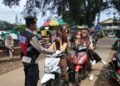 Polsek Malangbong Lakukan penertiban knalpot tidak sesuai spesifikasi teknis