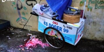 Viral Seorang Pria Penjual Es Doger di Bacok Gara-garanya Tak Diberi Es Gratis