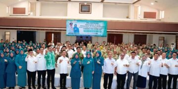 Bupati Bandung Lantik Pengurus TP&PKK dan TP&Posyandu Kabupaten Bandung