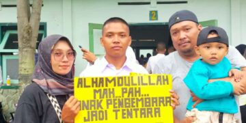 Kisah Gigih Anak Pengembala Sapi Kini Jadi Prajurit TNI