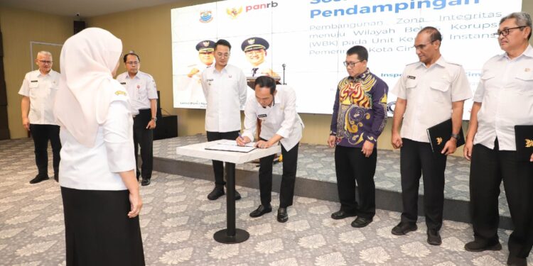 Pemkot Cimahi Berkomitmen Wujudkan Pembangunan Zona Integritas Menuju Wilayah Bebas Korupsi