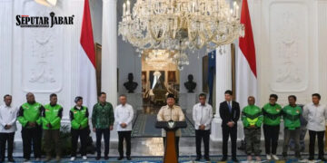 Prabowo Umumkan Pengemudi Ojol dan Kurir Online Dapat THR