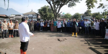 Bupati Garut Lakukan Monitoring Gerakan Bersama Mitigasi Bencana Hidrometrologi