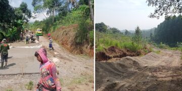 Alokasi Dana Desa, Desa Pasir Mulya di Terapkan Untuk Pembangunan Jalan Desa Wisata