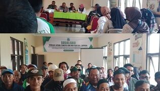 Balai Penyuluh Pertanian Wilayah Kecamatan Caringin Adakan Sosialisasi Sekolah Lapang (SL – Tematik)