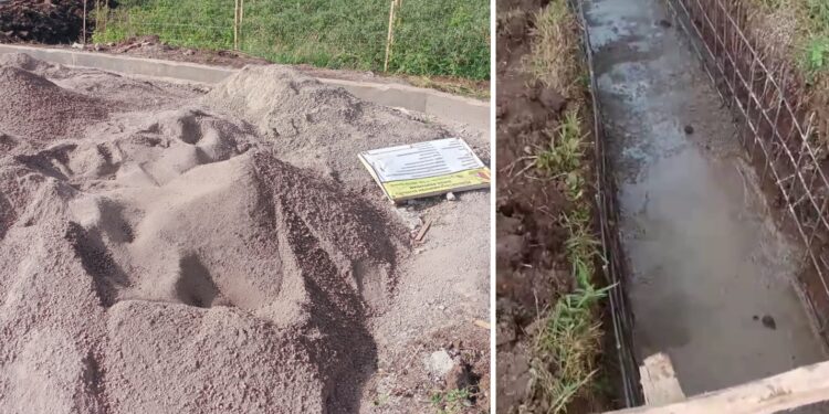 Proyek Pembangunan Prasarana Pertanian Yang Dilaksanakan CV Tata Teknik Diduga Dikerjakan Asal-Asalan