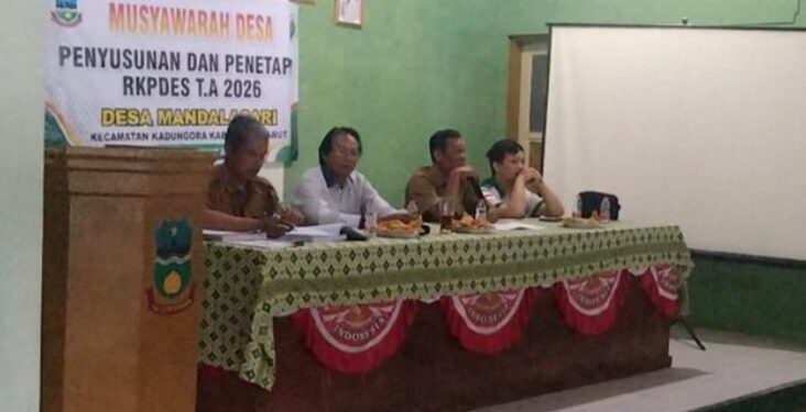 Pemerintah Desa Mandalasari Gelar Musdes RKPDes 2026