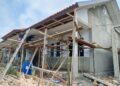 Progres Revitalisasi Gedung SMA IT Caringin Garut Hampir Ramung
