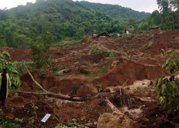 Longsor Arjasari Bandung, Hujan Lebat Tebing Runtuh Bukit Terbelah Imbas Tanah 