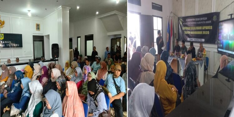 Transparasi Pemdes Dayeuh Gelar Laporan Realisasi Untuk APBDes 2025