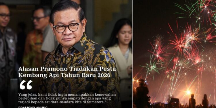 Pemerintah Provinsi Jakarta Putuskan Untuk Tiadakan Pesta Kembang Api Untuk Perayaan Tahun Baru 2026 Mendatang