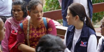 Tinjau Korban Bencana di Tapanuli Utara, Angela Tanoesoedibjo Dorong Segenap Kader Bantu Proses Pemulihan Korban Bencana