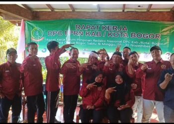 Kegiatan Raker DPC FPRN Kabupaten Bogor Digelar di Vila Bata Cisarua