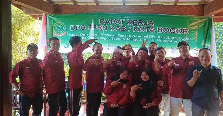 Kegiatan Raker DPC FPRN Kabupaten Bogor Digelar di Vila Bata Cisarua