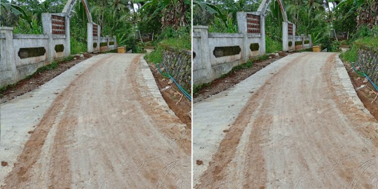 Warga Desa Caringin Antusias, Pemerintahan Desa Ajak Pengusaha Alokasikan Dana IP 300 Meter