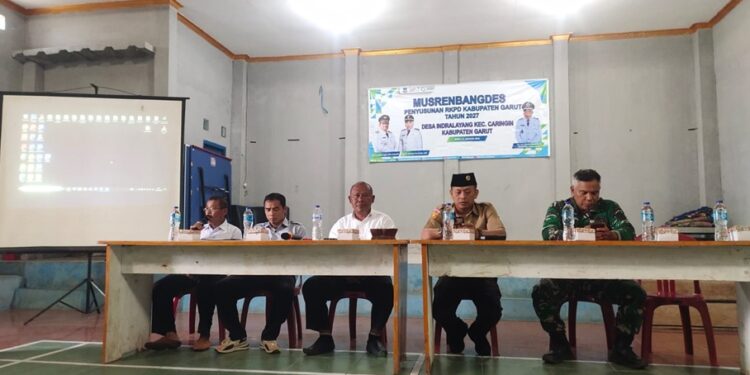 Hari ini, Pemerintahan Desa Indralayang Garut Gelar Musrembang Desa