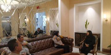 Kapolsek Megamendung Sambangi Pihak Hotel/Resort Diwilayah Kecamatan Megamendung Pastikan Harmatibmas Aman Kondusif